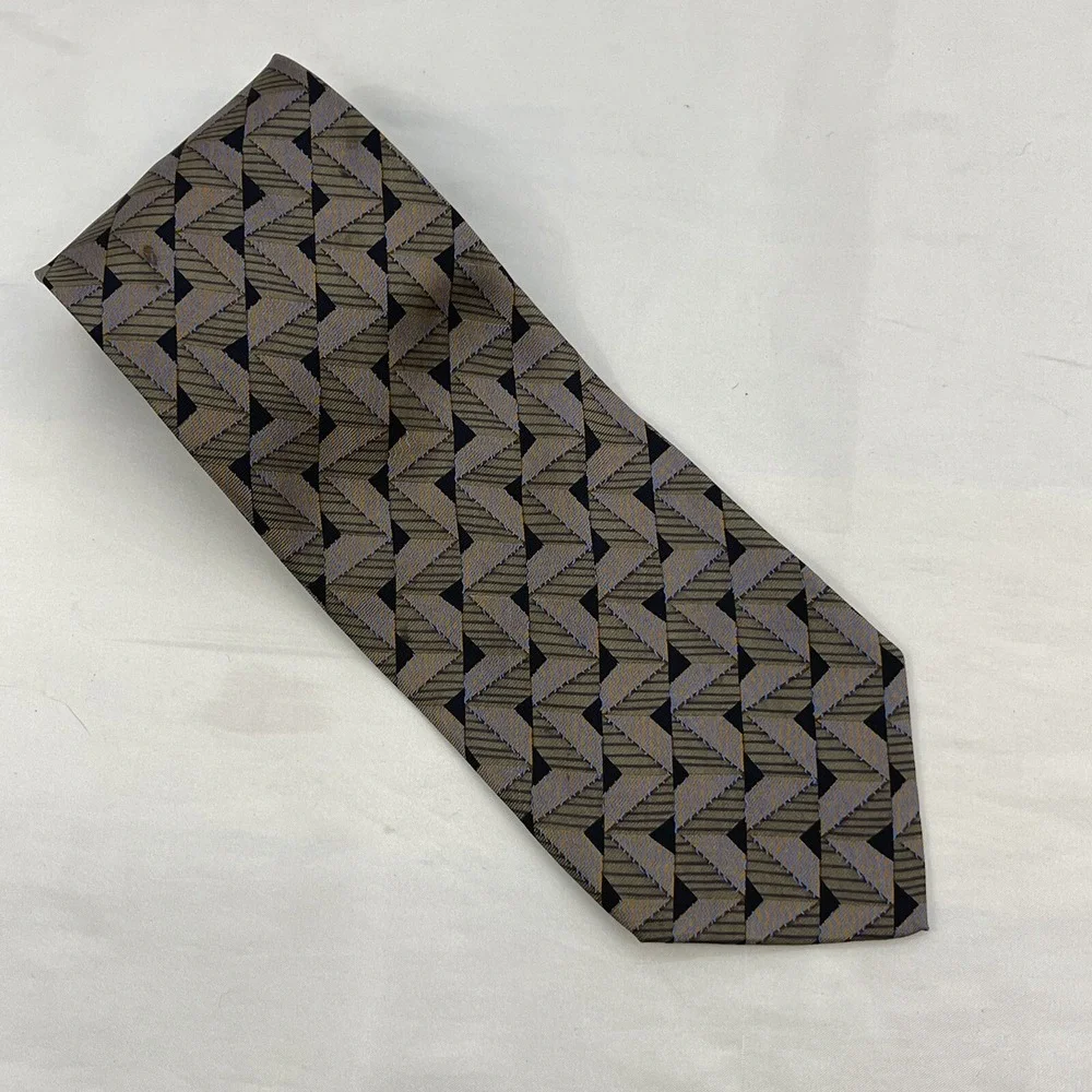 Nadia Roden NeckTie Abstract Designer‎ Neck Tie Hand Made 3 1/2